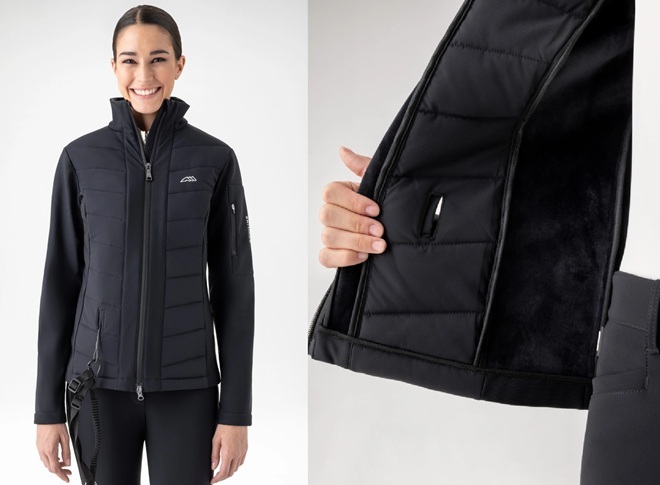 SOFTSHELL COMPATIBILE CON AIRBAG DONNA EQUILINE ENTREC Donna, Softshell 